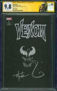 Venom 1 CGC 9.8 SS Kirkham Sketch Remark Variant Custom Label 12/21 - Picture 1 of 6