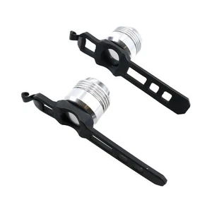 Bright Spot LED Light Bike Cycle Commuter Bright Front & Rear Easy Fit Alloy - Picture 1 of 3