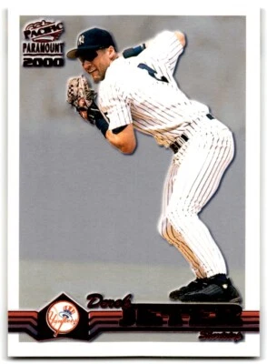 2000 Pacific Paramount COOPER Derek Jeter New York Yankees #159 - Image 1 of 2
