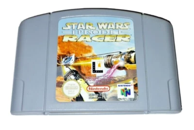 N64 Star Wars Episode 1 RACER PAL UK Multiplayer POD RACER GAME Nintendo 64 - Image 1 of 4