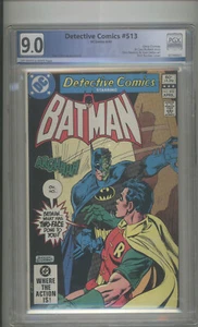 DETECTIVE COMICS #513 PGX 9.0 ** TWO-FACE APPEARANCE !! ** - Picture 1 of 2