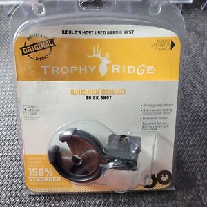 Archery Arrow Rest Trophy Ridge Original Wisker Biscuit Quick Shot™ RH/LH Medium