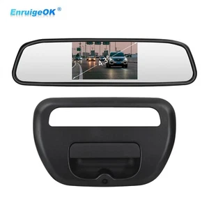 Tailgate Handle Backup Camera for Mitsubishi L200 Triton 2005-2015 +4.3" Monitor - Picture 1 of 18