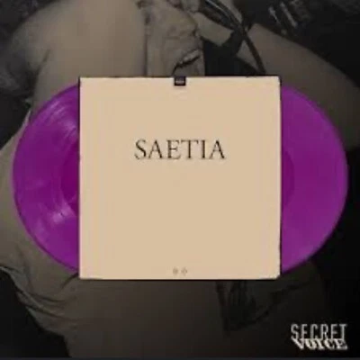 SAETIA Collected 2x LP Neon Purple Vinyl SEALED-Hot Cross Off Minor Orchid PG 99 - Image 1 of 4