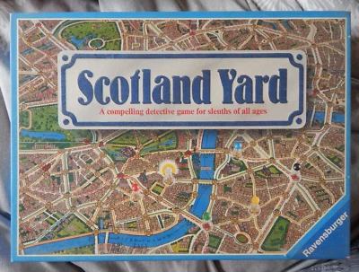 SCOTLAND YARD DETECTIVE  GAME 1983 by RAVENSBURGER - Image 1 of 4