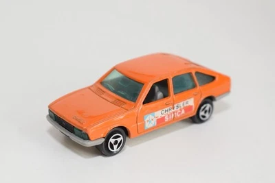 B86 1:60 3INCH 3 INCH MAJORETTE 240 SIMCA 1308 CHRYSLER-SIMCA ORANGE EXC. COND. - Image 1 of 4