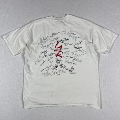 The Young And The Restless Vintage 1993 Cast Signature Vintage Shirt Size XL 90s - Image 1 of 4