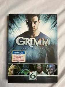 Grimm Complete Sixth 6th Final Season 6 DVD David Giuntoli With Slipcover - Picture 1 of 12