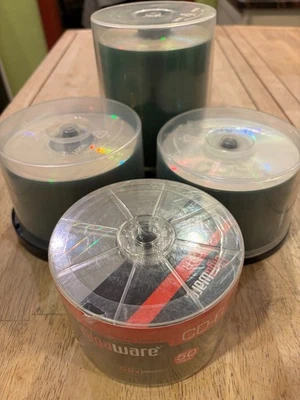 CD-R - Lote Variedad de 205 Discos Grabables - Sony, Memorex, Magnavox, Gigaware Foto 1 de 4