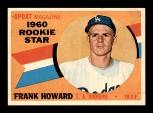 1960 Topps #132 Frank Howard RS RC EX+ X3402545 - Picture 1 of 3