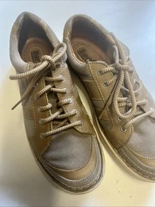 BORN Tan Leather & Tan suede Lace Up Comfort Shoes Women’s 8.5 or 40 - Picture 1 of 6