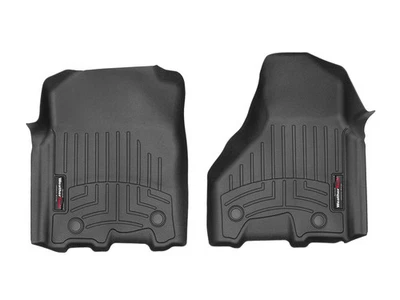 WeatherTech FloorLiner 适用于 2012 - 2012 道奇 Ram Truck 1500 - 第一排,黑色 — 第 1/4 张图片