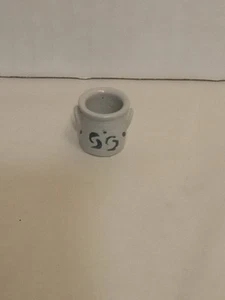 VINTAGE MINIATURE AMERICAN FOLKART STONEWARE ~ 1:12 DOLLHOUSE ~ Crock - Picture 1 of 4