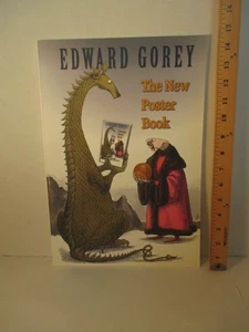 art EDWARD GOREY THE NEW POSTER BOOK 2009 pb Pomegrante contains 30 posters - Picture 1 of 14