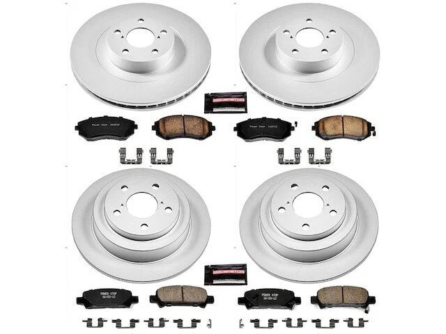 Front and Rear Brake Pad and Rotor Kit For 2003 Subaru Forester WN634SH - Imagem 1 de 1