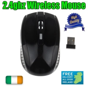 Kabellose Maus 2,4 GHz Optische Kabellose Maus Desktop Laptop Gamer USB Empfänger - Bild 1 von 7