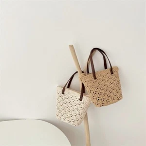 Knitted Tote Bag Large Capacity Bucket Bag Hot Sale Handbag Daily Life - Picture 1 of 7