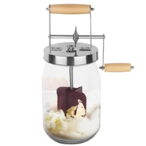 Buttermaschine mit Handkurbel, Manuelle Buttermaschine, Sahnemixer, Silikon5533 - Bild 1 von 7