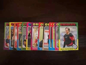 2024 Topps Heritage MINI Baltimore Orioles Base Team Set of (13) Rutschman  - Picture 1 of 1