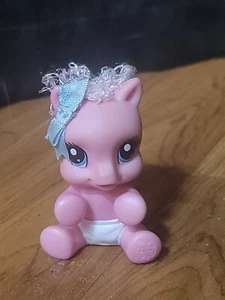 2008 My Little Pony 3 Zoll Baby Pony Pinkie Kuchen Fütterungszeit G3 HTF - Bild 1 von 4