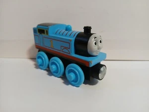 Thomas & Friends Thomas the Tank Engine #1 Wooden Train Y4083 Mattel 2012 VG - Picture 1 of 9