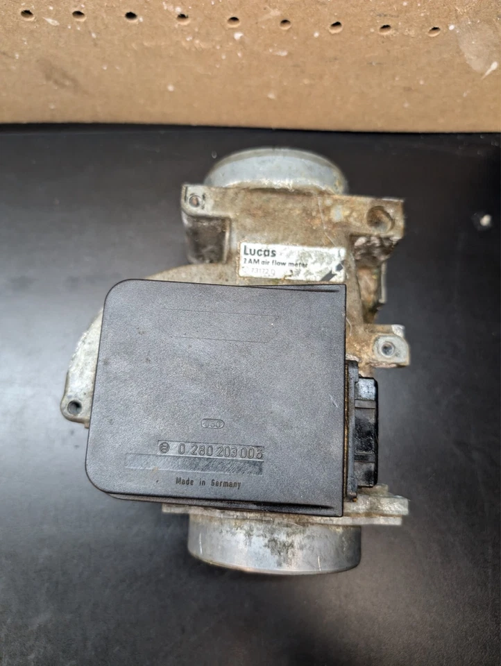 83-87 Jaguar XJ6 XJS MEDIDOR DE FLUJO DE AIRE MÁSICO Sensor Bosch Lucas 0280203006 73172D Foto 1 de 4