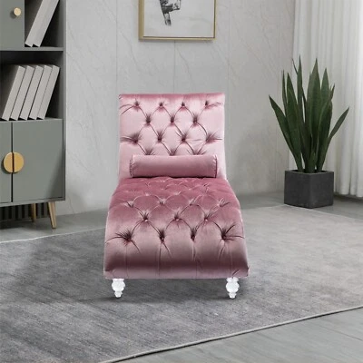 Antique Chaise Lounge Chair/ different colors available  - Image 1 of 4