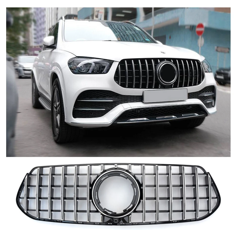 Calandre sport pour Mercedes V167 GLE A PARTIR DE 2019 PANAMERICANA AMG GT OPTIK - Photo 1/1