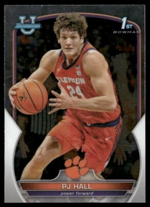 2022-23 Bowman University Chrome PJ Hall CLEMSON - Picture 1 of 2