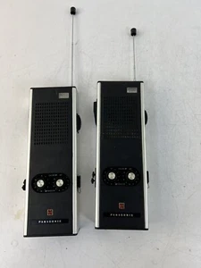Vintage Set Panasonic Walkie-Talkie RJ-22 Transceiver 27.085 ungetestet - Bild 1 von 7