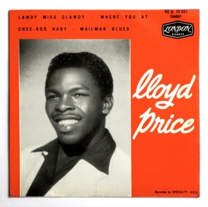 Lloyd Price Lawdy Miss Clawdy Französisch 1960 London RE 10.051 Vinyl EP - Bild 1 von 3