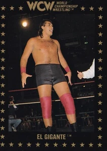 El Gigante 1991 Championship Marketing WCW Rookie Card #58 RC WWE Giant Gonzalez - Picture 1 of 12