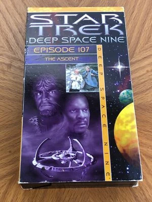 Star Trek Deep Space Nine Episode 107 The Asent VHS Used Movie Sci Fi TV Show - Image 1 of 4