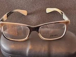 Prada Damenbrille VPR 14P 50 . 17 EAQ – 101 145 Vintage seltenes Modell NEU - Bild 1 von 6