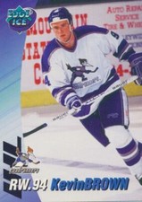 1995-96 Edge Ice Phoenix Roadrunners # KEVIN BROWN