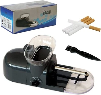 MACCHINA ELETTRICA PER SIGARETTE ROLLATORE MACCHINETTA RIEMPI TUBI SIGARETTA - Immagine 1 di 4