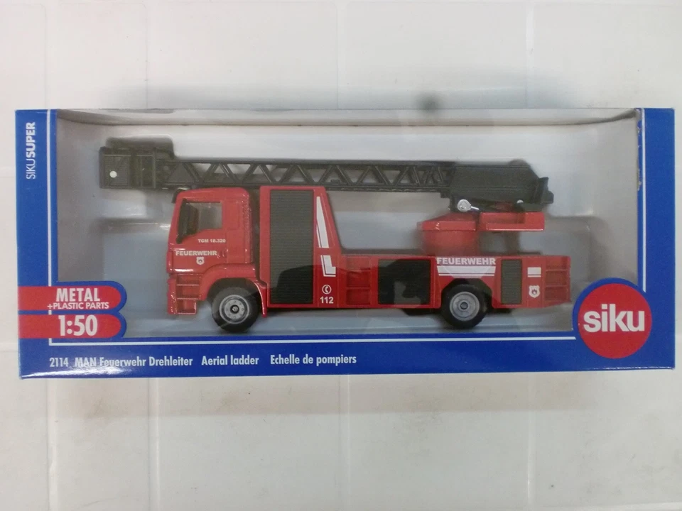 SIKU - CAMION MAN VIGILI DEL FUOCO - SCALA 1/50 - Immagine 1 di 1