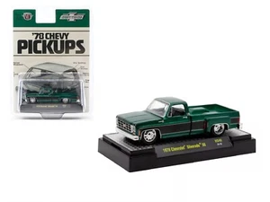 1978 Chevrolet Silverado 30 1/64 Scale Green Model by M2 Machines 31500-HS48-P2 - Picture 1 of 4