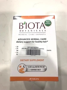 Biota Botanicals Herbal Care Dietary Support for Healthy Hair Set of 3 - Picture 1 of 5