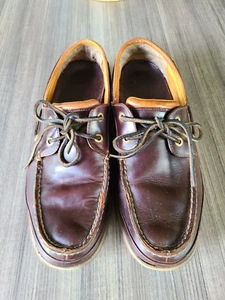 Brown Sperry -Top Sider Leather Shoes  Men's Size 11M - Picture 1 of 8