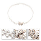  White Bridal Jewelry Butterfly Waist Chain Women's Pearl Belly Fancy Chains