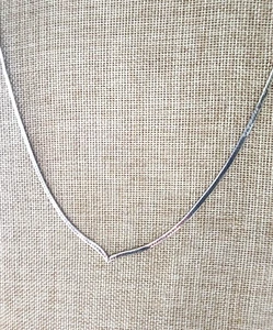 VINTAGE STERLINGSILBER HALSKETTE .925 NACHLASSFUND 5,0 GRAMM - Bild 1 von 2
