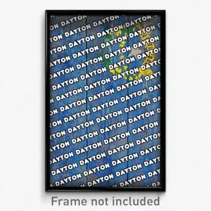 Dayton Nevada Poster (NV City Souvenir 11x17 Town Print) - Picture 1 of 1