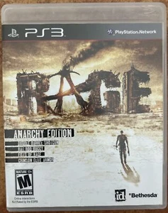 Rage (Sony PlayStation 3, 2011) Complete In Box with Manual / Tested - Picture 1 of 7