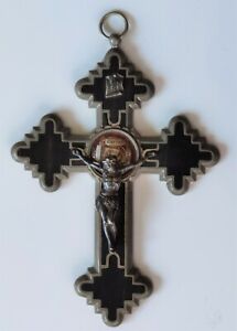 Reliquie,Relic altes Reliquienkreuz, CHRISTIAN RELIQUARY RELIC Crucifix Cross