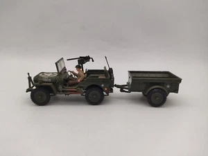 Hongwell DCC Jeep Willys + remorque - Picture 1 of 3