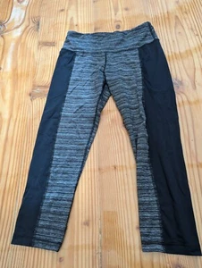 90° By Reflex Leggings Black Gray Size Small Polyester Spandex Blend - Picture 1 of 8