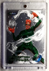 1995 Batman Forever Silver Flasher Card 16 A QUESTION OF POWER. - Bild 1 von 2
