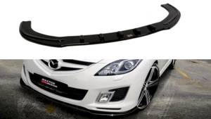 Difusor Frontal Difusor Diseño Maxton Brillo Abs Negro para Mazda 6 Mk2 - Imagen 1 de 3