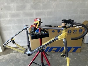 2025 Giant TCR Advance Pro Mercury Frameset Small. Mit Spiegelreflexstange und SL-Vorbau - Bild 1 von 7